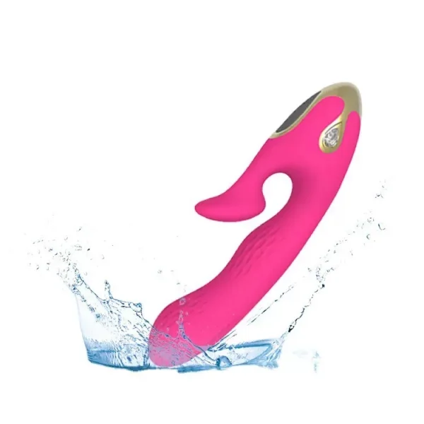 US Spot Waterproof silicone USB charger female masturbation g-spot rabbit vibrator adult toy 2.0